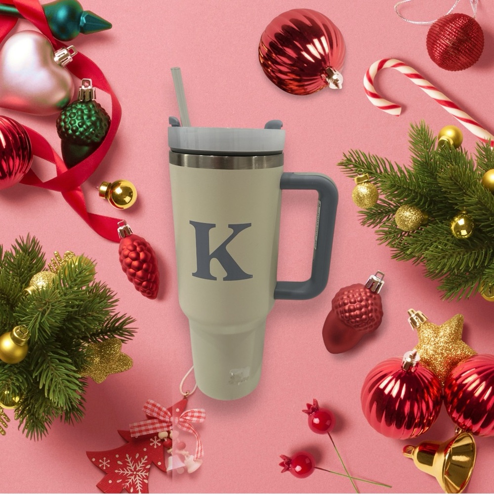 New Altar’d State Monogram “K” Water Bottle with Sticker Tag!!